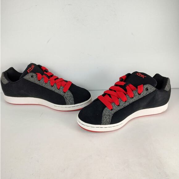 New Rare Vintage Reebok Musika Black Red Skate Shoes 2004 mens size 8 main image 9